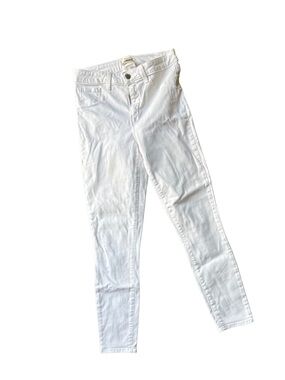L'AGENCE White High-Rise Skinny Jeans - Women